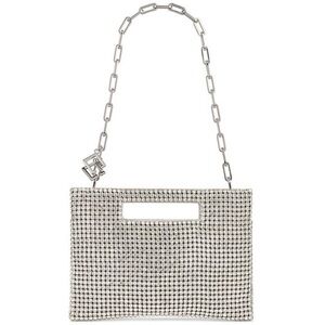 EUC Lucinda Mini Rhinestone Shoulder Bag - Clear